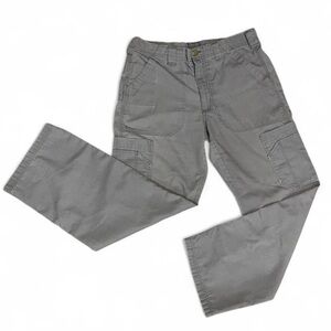 Carhartt Women’s Gray Utility Cargo Pants Low Rise Size Small